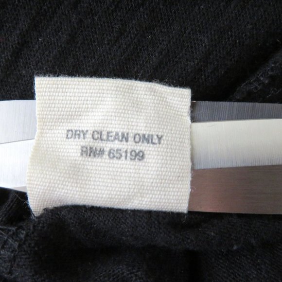 Vintage Elizabeth & James Layered Tunic Tank Top S Black Silk Cotton Small Snags - Picture 11 of 16